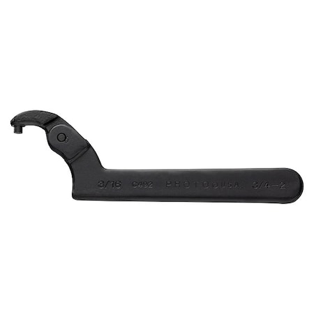 Spanner Wrench, Steel, 2 in Cap. MPN:JC492B