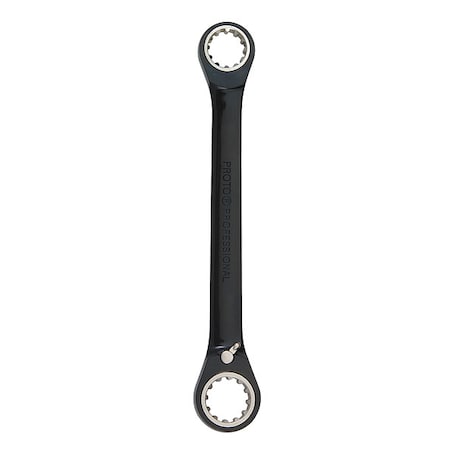 Black Chrome Box Reverse Ratcheting Wrench 7/32