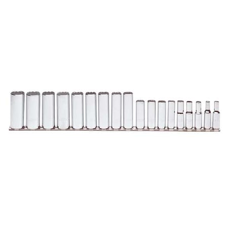 Set Skt 3/8DR 18PC 12PTM-Teth MPN:J52207-TT