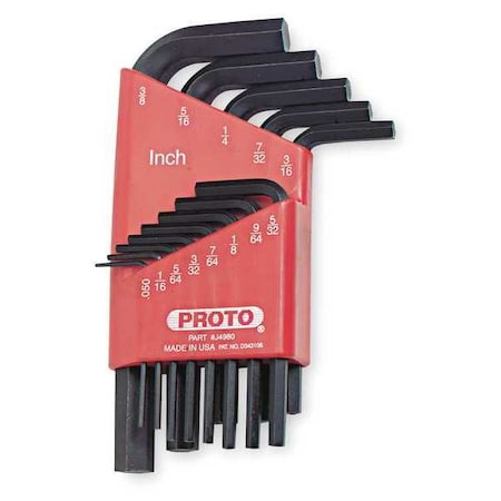 Set Hex Key 13PC MPN:J4980