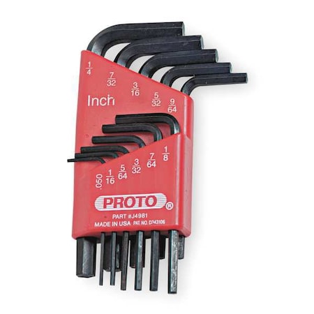 Set Hex Key 11PC MPN:J4981