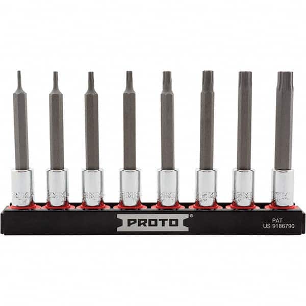 Hex Bit Socket Set: 1/4