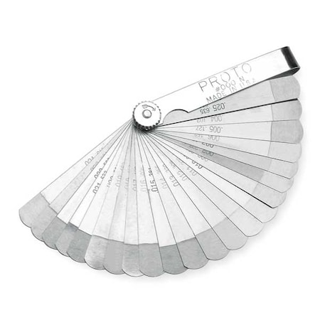 22 Blade Step Cut Feeler Gauge Set MPN:J000N