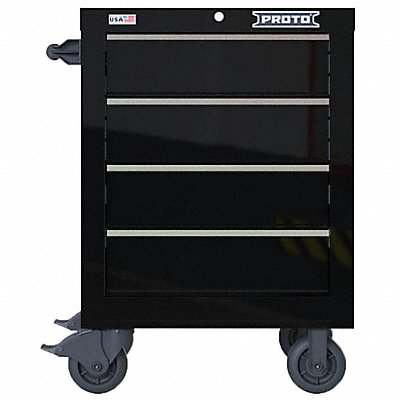 Rolling Tool Cabinet Black Heavy Duty MPN:JSTV2739RS04BK