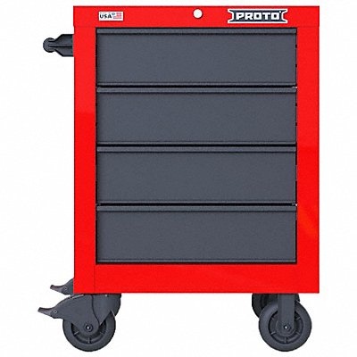 Rolling Tool Cabinet Red Heavy Duty MPN:JSTV2739RS04RG