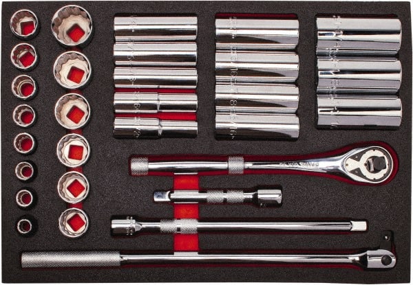 Deep Standard Socket Set: 30 Pc MPN:J54126XLK