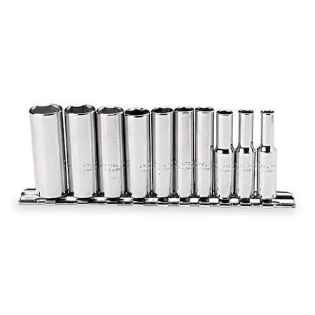 Set Skt 1/4 Dr 10 Pc 6 P MPN:J47102