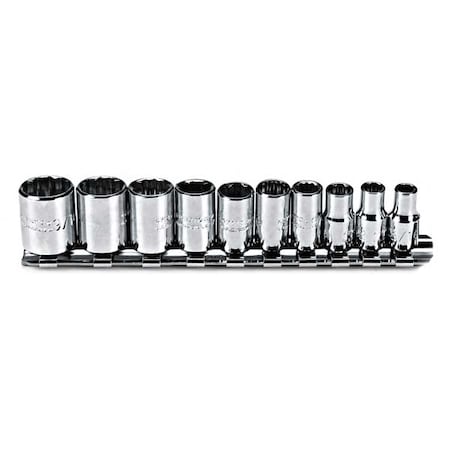 Set Skt 1/4 Dr 10 Pc 12 MPN:J47104