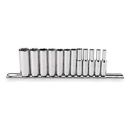 Set Skt 1/4 Dr 12 Pc Met MPN:J47202