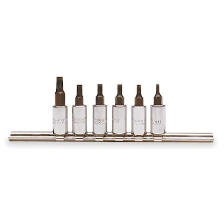 Set Bit Torx 1/4 Dr 6 Pc MPN:J4739C
