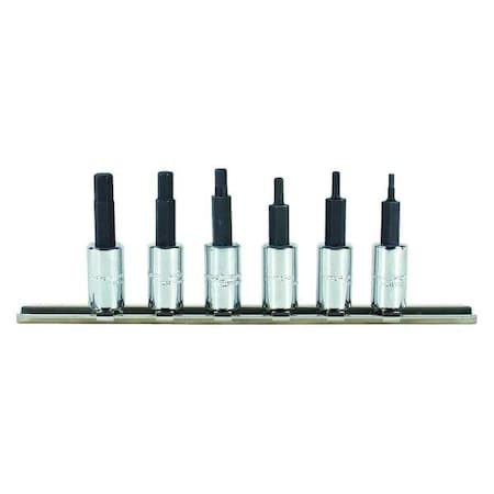 Set Hex Bit 1/4 Dr 6 Pc MPN:J4770-6