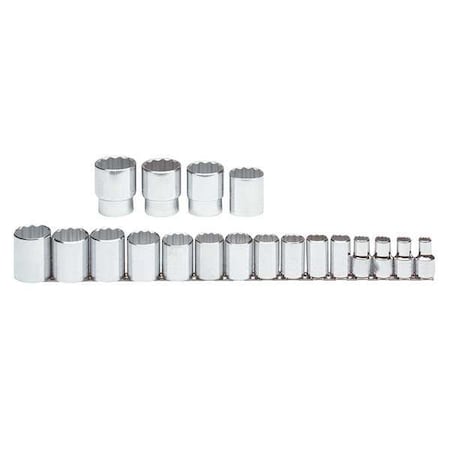 Set Skt 1/2DR 19PC 12PT-Teth MPN:J54113-TT