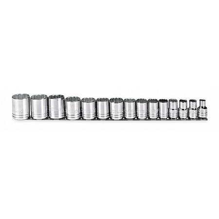 Set Skt 1/2 Dr 15 Pc 12 MPN:J54114