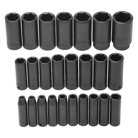 Set Skt Impact 1/2DR 25P MPN:J74216
