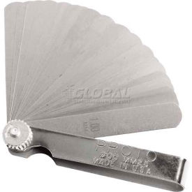 Proto J00MM25 25 Blade Metric Feeler Gauge Set 1/2