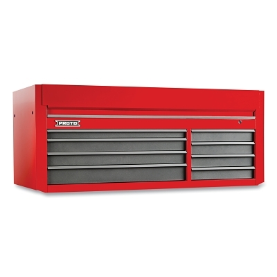 Proto Top Chest 66 In 8DRAWER Red/Grey MPN:J556627B-8SG