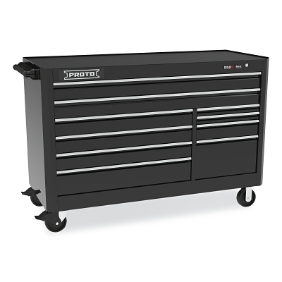 Proto Workstation 66 IN10 Drawer Gl Black MPN:J556646B-10BK