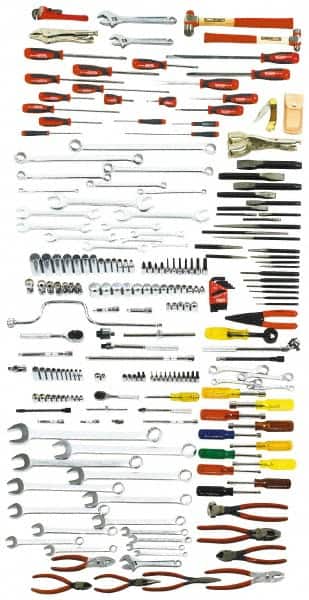 Combination Hand Tool Set: 233 Pc, Mechanic's Tool Set MPN:J99820