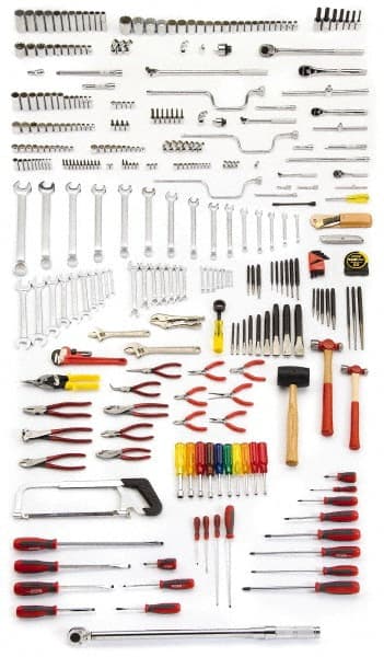 Combination Hand Tool Set: 334 Pc, Master Tool Set MPN:JCS-0334MAS