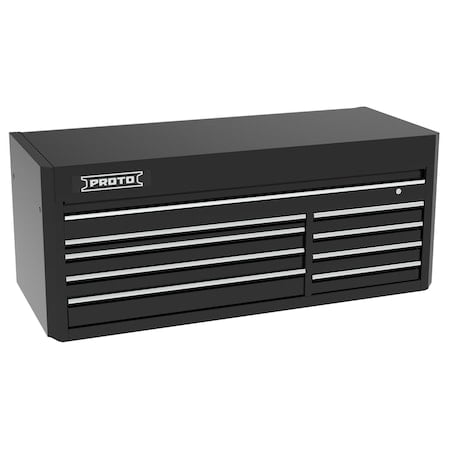 550 Series Top Chest, 8 Drawer, Black, Steel, 66 in W x 27 in D x 27 in H MPN:J556627B-8BK