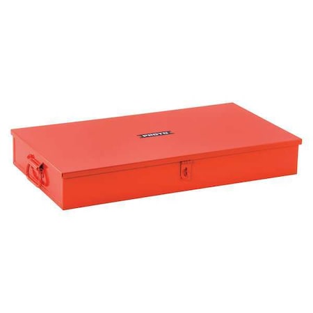 Socket Set Box, Steel, Red, 27 in W x 15-1/4 in D x 5-1/2 in H MPN:J5697R