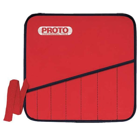 Wrench Roll, Red, Canvas, 13 Pockets MPN:JSCVM13SP