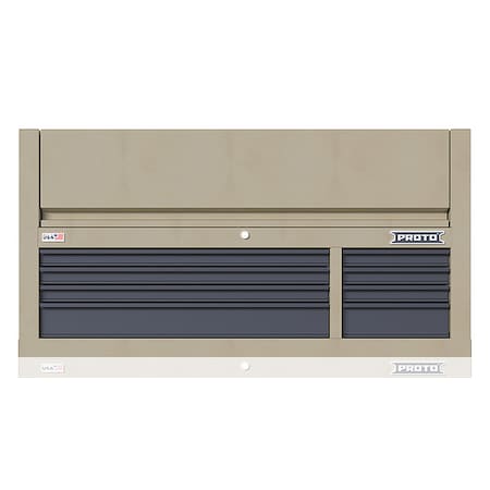 Velocity Top Chest, 8 Drawer, Desert Tan, Steel, 55 in W x 22-1/2 in D x 28 in H MPN:JSTV5528CD08DT