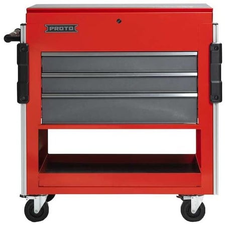 Proto 37 Inch 3 Drawer Utility Cart New MPN:JUC3743-3SG