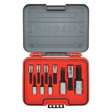 3/8 & 1/2 Dr 10PC Sae Hex MPN:J52110H