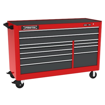 Proto Workstation 66 IN11 Drawer Red/Grey MPN:J556646B-11SG