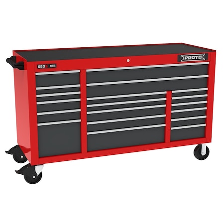 Proto 67IN Workstation-Safety Red & Grey MPN:J556741B-19SG
