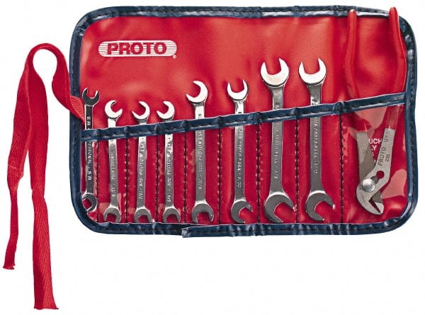 Ignition Wrench Set: 9 Pc, Inch MPN:J3200D