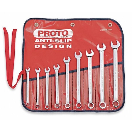 9 Pc Metric Combo Wrench MPN:J1200HM-T500