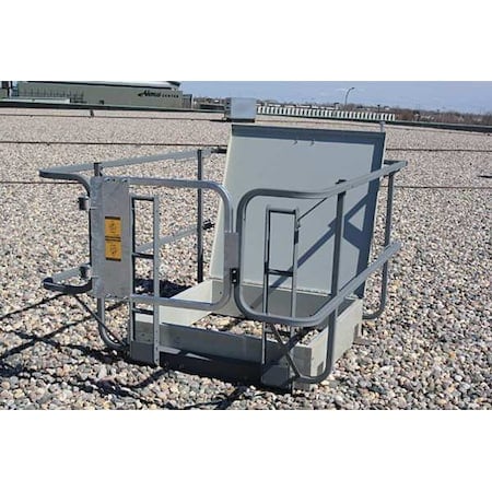 HatchSafe Safety Railing, 48in.L x 66in.W MPN:HSF-4866MG