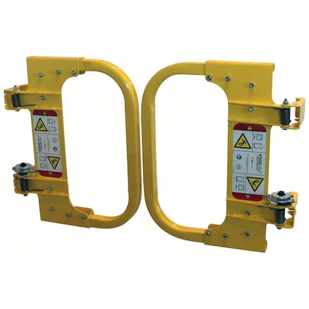 Double Door Metal, Yellow, 21