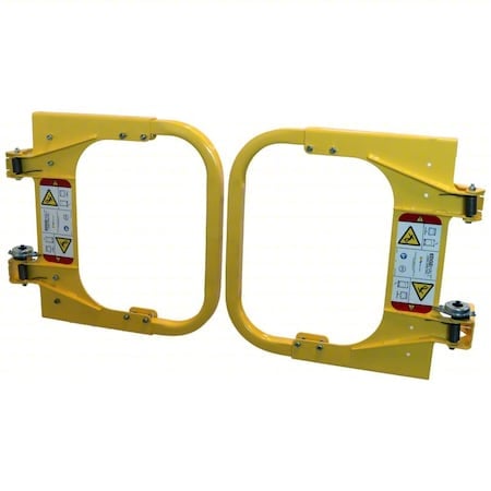 Double Door Metal, Yellow, 21