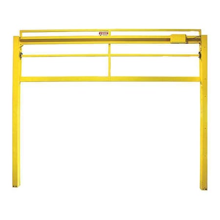 Vertical Mezz Gate, 126 inx105 in, Yellow MPN:MGVMM096120