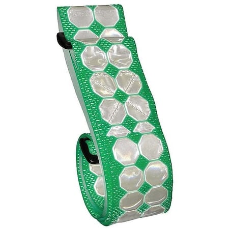 Tool Belt, Reflective Belt, Green MPN:9-3012509G