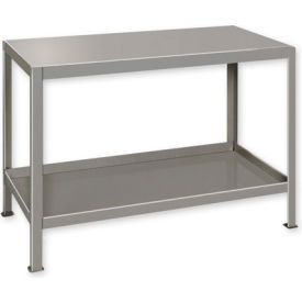 Pucel™ Stationary Machine Table W/ 2 Shelves 36