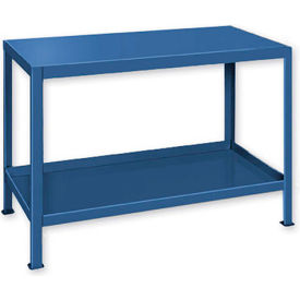 Pucel™ Stationary Machine Table W/ 2 Shelves 36