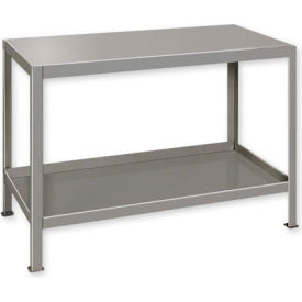 Pucel™ Stationary Machine Table W/ 2 Shelves 48