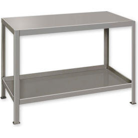 Pucel™ Stationary Machine Table W/ 2 Shelves 48