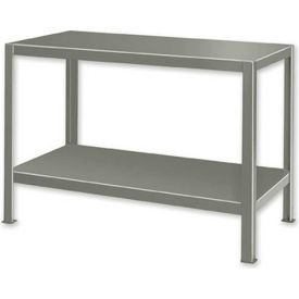 Pucel™ Stationary Machine Table W/ 2 Shelves 48