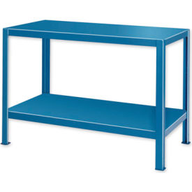 Pucel™ Stationary Machine Table W/ 2 Shelves 48