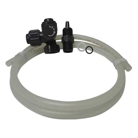 Valve, PVC, 1/2 in Tube, Bleeder MPN:J30515