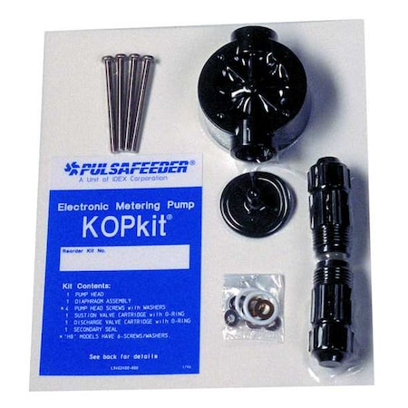 Pump Repair Kit, Includes Wet-end Spare Parts MPN:K4PTC1