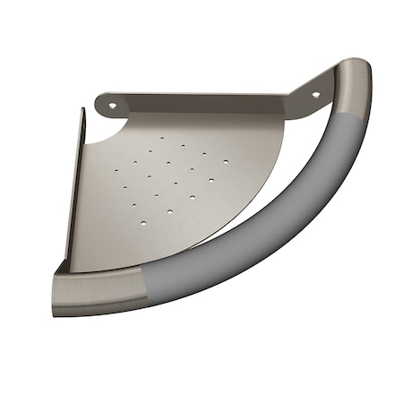 Ergocornerbar Stainless Steel Brushed, 9