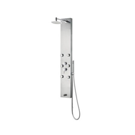 Stainless Steel Brushed Shower Panel-Monterey Showerspa MPN:1042-SSB