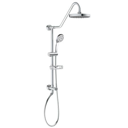 Shower System, Chrome, Wall MPN:1011-CH-1.8GPM