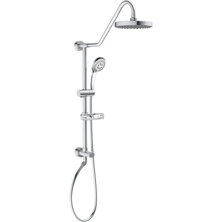 Shower System, Chrome, Wall MPN:1011-CH